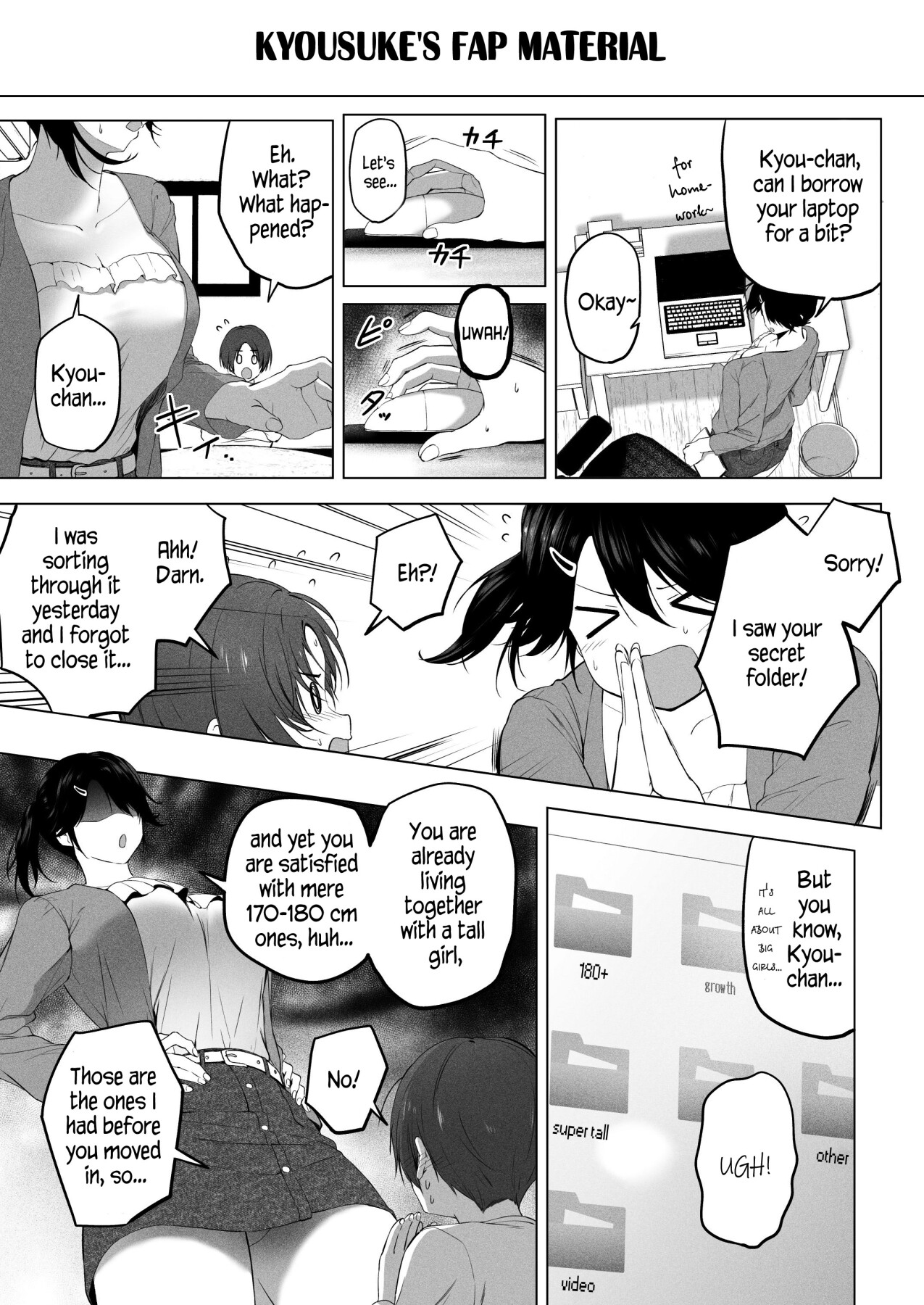 Hentai Manga Comic-Once Again! I Want to Do Sexy Things with My Tall Cousin!-Read-21